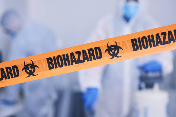 Professional Biohazard Cleanup technician working in Sumner, IL